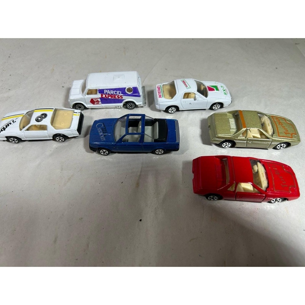 Vintage Parcel Express Williams Speedline Sport Car Lot of 6 Toys Collecitble